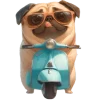 🚲 Эмодзи «Милый Мопс» для Telegram
