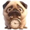⏰ Эмодзи «Милый Мопс» для Telegram