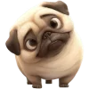 😵‍💫 Эмодзи «Милый Мопс» для Telegram
