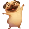 👻 Эмодзи «Милый Мопс» для Telegram