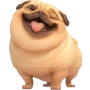 🤪 Эмодзи «Милый Мопс» для Telegram