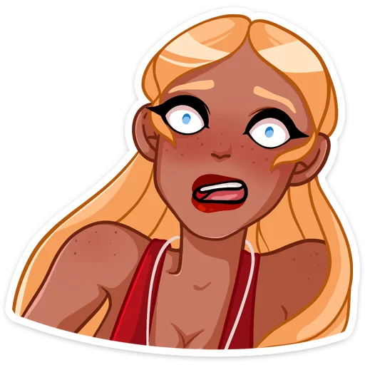 😳 Стикер «Эйприл» для Telegram