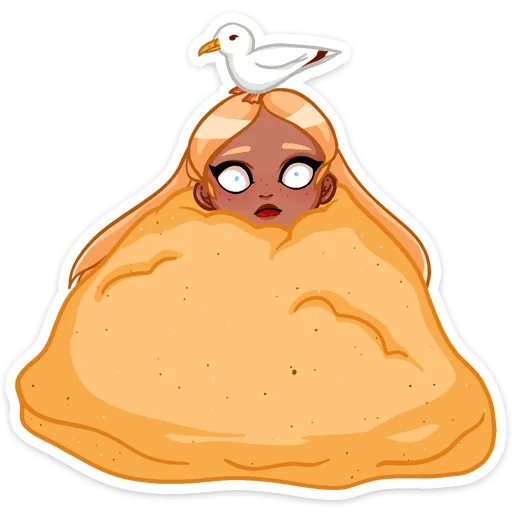 🤪 Стикер «Эйприл» для Telegram