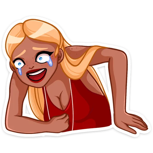 😂 Стикер «Эйприл» для Telegram
