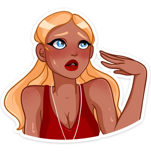 Стикерпак Эйприл для Telegram