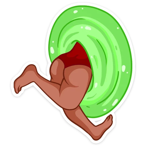 🍑 Стикер «Эйприл» для Telegram