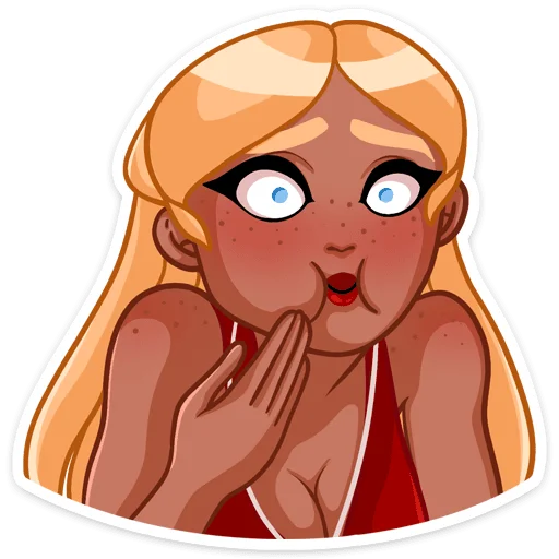 😳 Стикер «Эйприл» для Telegram