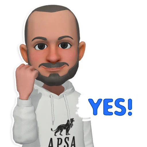 💪 Стикер «APSA Studio» для Telegram
