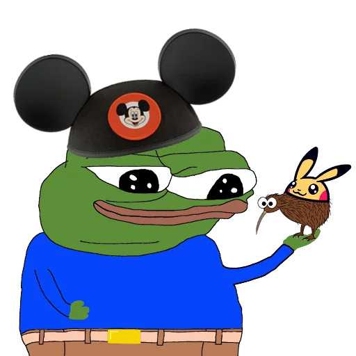 ☺️ Стикер «Apu and monsi» для Telegram