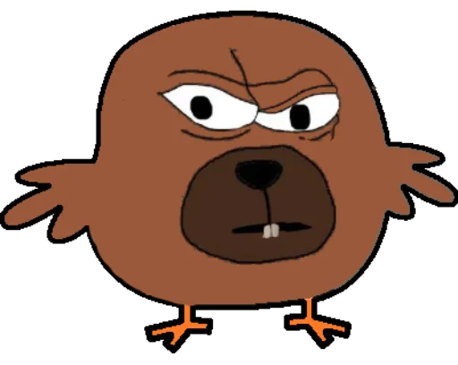 🐻 Стикер «Apu and monsi» для Telegram