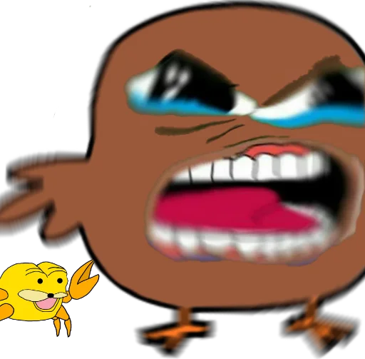 😡 Стикер «Apu and monsi» для Telegram