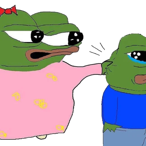 👮‍♀️ Стикер «Apu and monsi» для Telegram