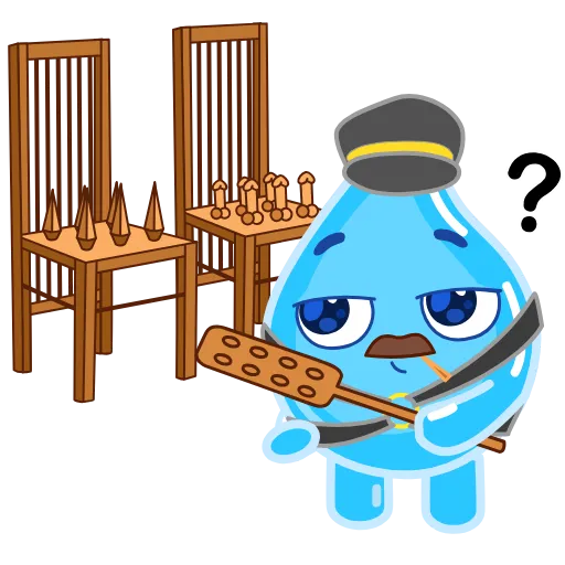 🤷‍♂️ Стикер «Blobs» для Telegram
