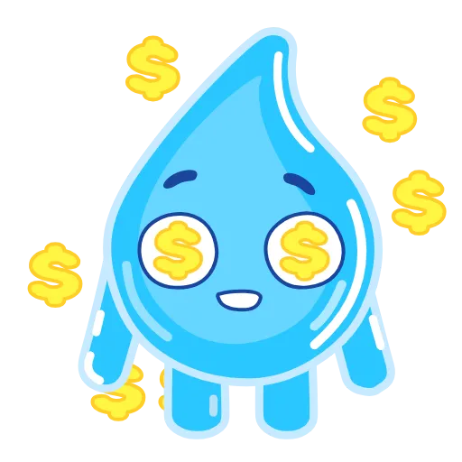 🤑 Стикер «Blobs» для Telegram