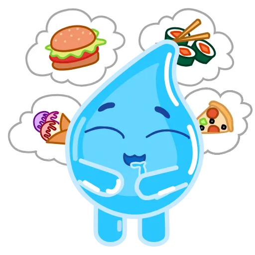 😋 Стикер «Blobs» для Telegram