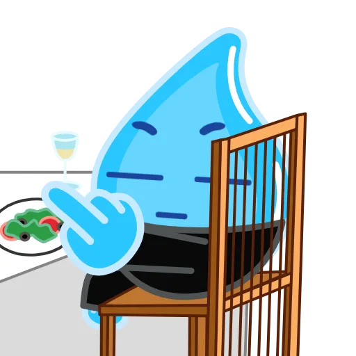 🖕 Стикер «Blobs» для Telegram