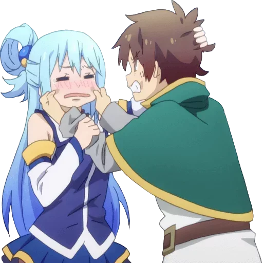 😣 Стикер «Aqua sama» для Telegram