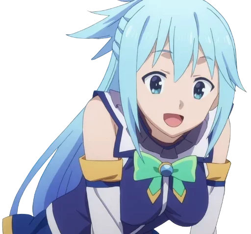 😃 Стикер «Aqua sama» для Telegram