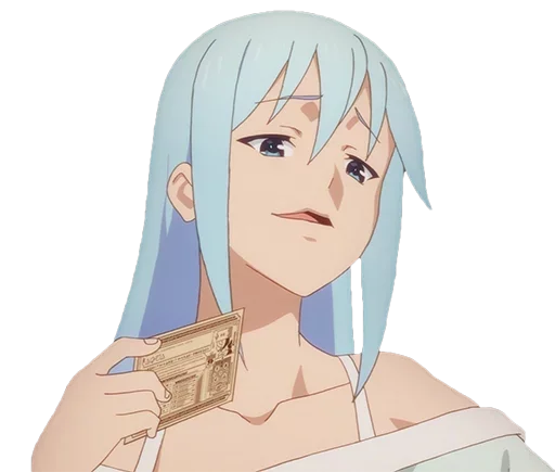 😏 Стикер «Aqua sama» для Telegram