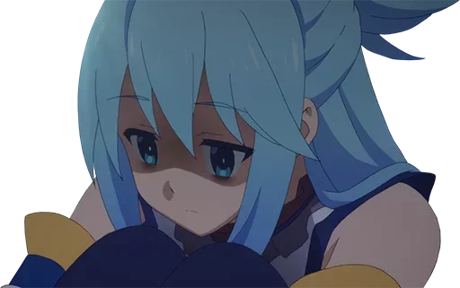 😥 Стикер «Aqua sama» для Telegram