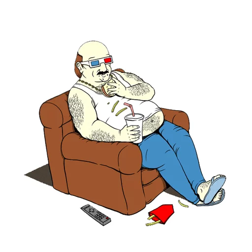 🍔 Стикер «Carl Brutananadilewski» для Telegram