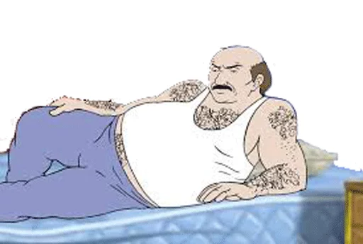 🛌 Стикер «Carl Brutananadilewski» для Telegram