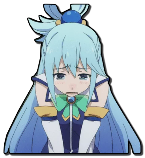 😞 Стикер «Aqua & Kazuma [รקร]» для Telegram