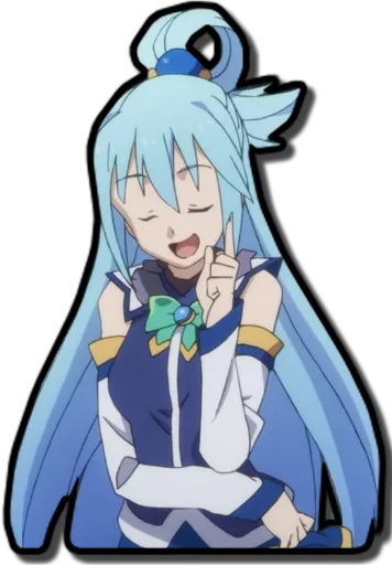 😌 Стикер «Aqua & Kazuma [รקร]» для Telegram