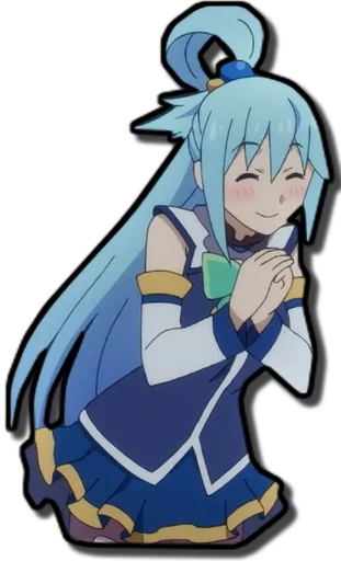 😊 Стикер «Aqua & Kazuma [รקร]» для Telegram