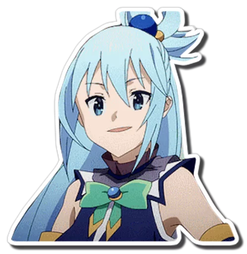 😀 Стикер «Aqua & Kazuma [รקร]» для Telegram