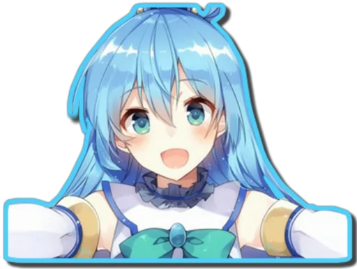 😃 Стикер «Aqua & Kazuma [รקร]» для Telegram