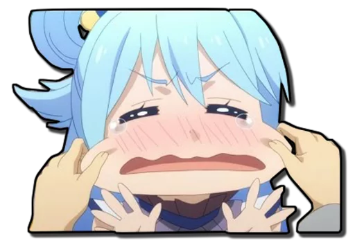 😣 Стикер «Aqua & Kazuma [รקร]» для Telegram