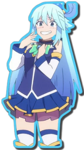 😂 Стикер «Aqua & Kazuma [รקร]» для Telegram