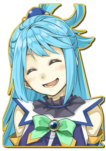😄 Стикер «Aqua & Kazuma [รקร]» для Telegram