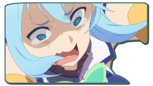 😣 Стикер «Aqua & Kazuma [รקร]» для Telegram