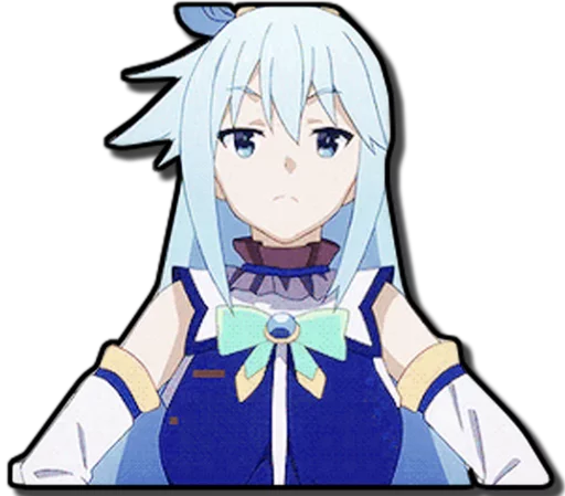 😒 Стикер «Aqua & Kazuma [รקร]» для Telegram