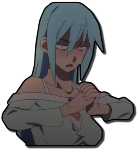 😠 Стикер «Aqua & Kazuma [รקร]» для Telegram