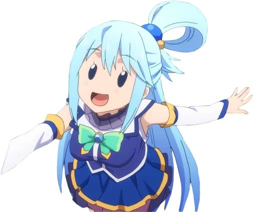 😃 Стикер «Aqua & Kazuma [รקร]» для Telegram