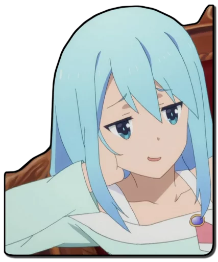 😏 Стикер «Aqua & Kazuma [รקร]» для Telegram
