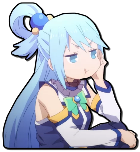 😤 Стикер «Aqua & Kazuma [รקร]» для Telegram