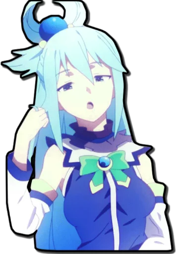 😒 Стикер «Aqua & Kazuma [รקร]» для Telegram