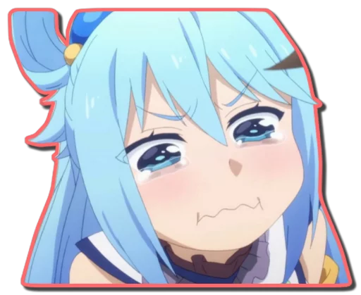 😢 Стикер «Aqua & Kazuma [รקร]» для Telegram