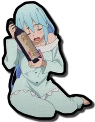 🍾 Стикер «Aqua & Kazuma [รקร]» для Telegram