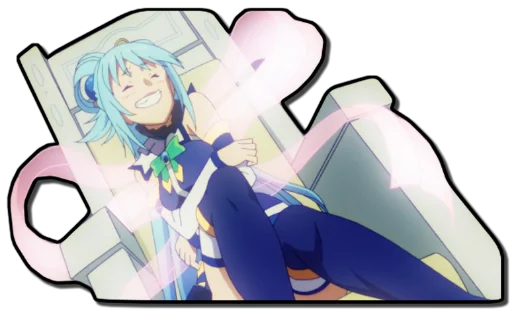 😂 Стикер «Aqua & Kazuma [รקร]» для Telegram