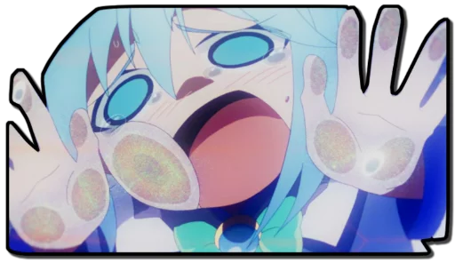 😭 Стикер «Aqua & Kazuma [รקร]» для Telegram