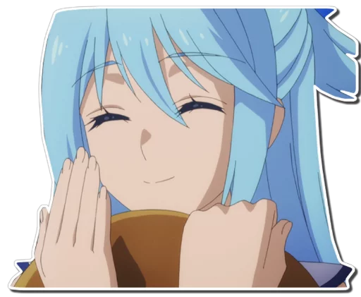 ☺️ Стикер «Aqua & Kazuma [รקร]» для Telegram