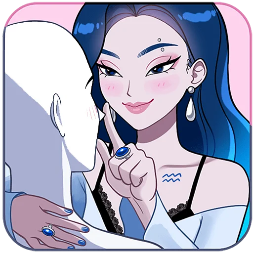 ♒️ Стикер «Акварина Без Текста» для Telegram