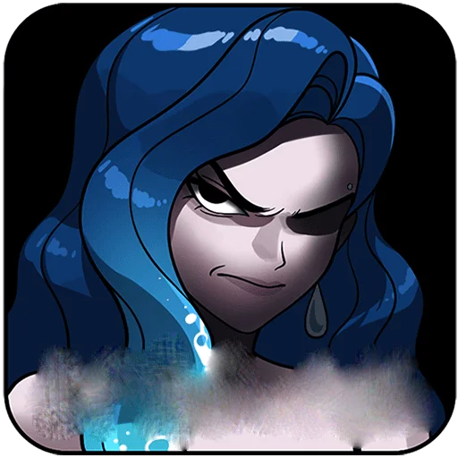 ♒️ Стикер «Акварина Без Текста» для Telegram