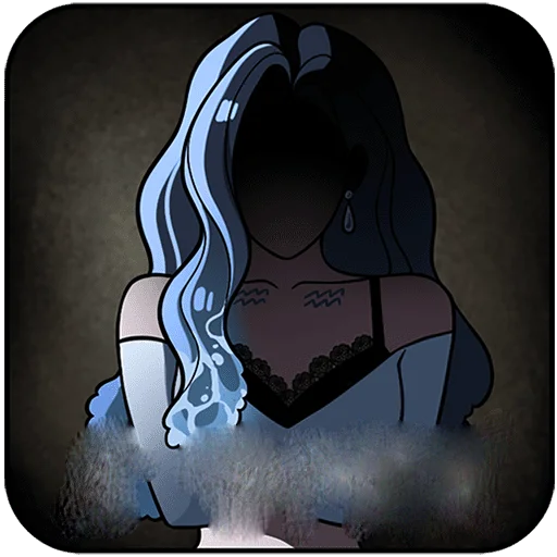 ♒️ Стикер «Акварина Без Текста» для Telegram
