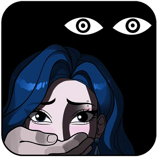 ♒️ Стикер «Акварина Без Текста» для Telegram